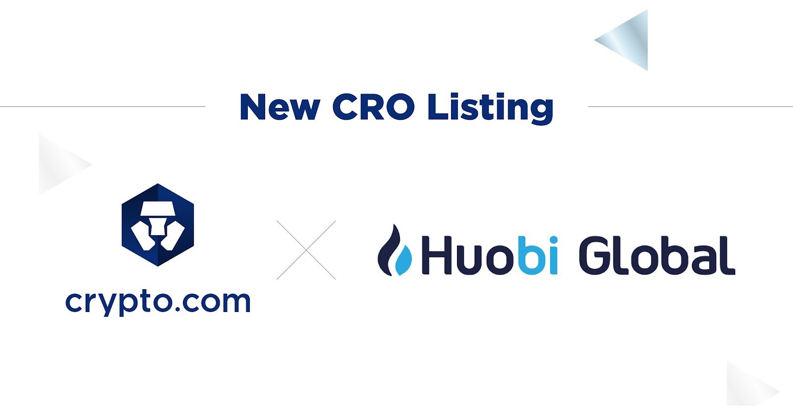 Crypto.com's CRO Token Listed on Huobi Global
