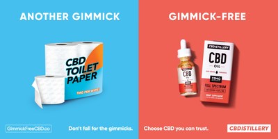 CBDistillery Gimmick-Free CBD Campaign CBDistillery Gimmick-Free CBD Campaign