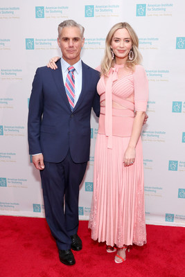 Chairman of the AIS Board of Directors and General Counsel of The Guardian Life Insurance Company, Eric Dinallo and actress and AIS Board Member, Emily Blunt Chairman of the AIS Board of Directors and General Counsel of The Guardian Life Insurance Company, Eric Dinallo and actress and AIS Board Member, Emily Blunt