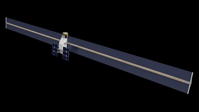 Through a private-public partnership with NASA, Made In Space, Inc. will demonstrate the ability of a small spacecraft, called Archinaut One, to manufacture and assemble spacecraft components in low-Earth orbit. Archinaut One is expected to launch on a Rocket Lab Electron rocket from New Zealand no earlier than 2022. Once it’s positioned in low-Earth orbit, the spacecraft will 3D-print two beams that extend 32 feet (10 meters) out from each side of the spacecraft. As manufacturing progresses, each beam will unfurl two solar arrays that generate up to five times more power than traditional solar panels on spacecraft of similar size.