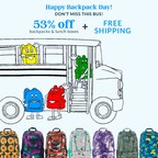 Lands' End Kicks Off Third Annual Backpack Day on July 16th Offering More Than 50 Percent Off Backpacks