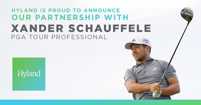 Hyland, a leading content services provider for organizations across the globe, has signed a multi-year sponsorship agreement with PGA TOUR player Xander Schauffele. Schauffele’s first tournament as Hyland’s brand ambassador will be The Open at Dunluce Links at Portrush in Northern Ireland on July 18.