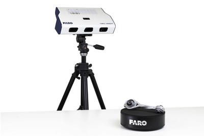 The automated 360 degree scanning turntable automatically rotates the scan object for maximum and efficient coverage. The automated 360 degree scanning turntable automatically rotates the scan object for maximum and efficient coverage.