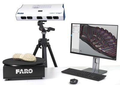Los nuevos FARO Cobalt Design Structured Light Scanners capturan de forma realista imágenes de escaneado texturizadas en color de alta calidad.