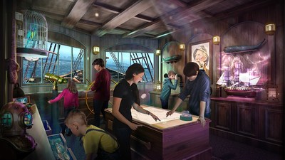 Princess Cruises will debut the world's first Phantom Bridge Mediascape(TM) Room onboard Sky Princess