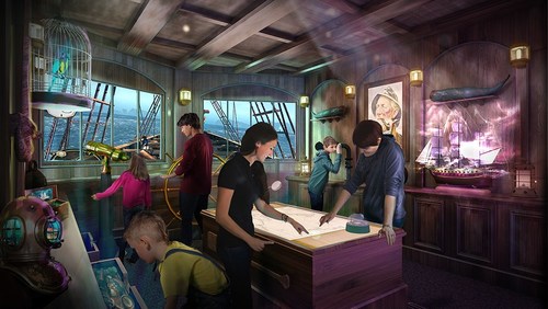 Princess Cruises will debut the world’s first Phantom Bridge Mediascape(TM) Room onboard Sky Princess