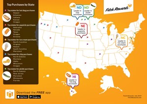 Fetch Rewards Announces The Top Dog of Summer: Reveals Which States Do The Backyard Cookout Best And How Consumers Purchase Key Ingredients