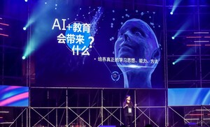 Liao Yifang, a partner of Squirrel AI Learning by Yixue Group attends Slush 2019 Nanjing Technology Innovation Conference