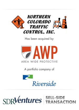 SDR Ventures Advises Northern Colorado Traffic Control on Acquisition by Area Wide Protective