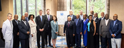 Members of the National Community Reinvestment Coalition join BB&T Chairman & CEO Kelly King and SunTrust Chairman & CEO Bill Rogers to announce a $60 billion community benefit plan, reflecting BB&T’s and SunTrust’s continued commitment to supporting investment in their communities.