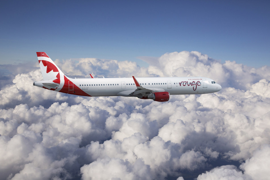 An Air Canada Rouge Airbus A321. (CNW Group/Air Canada)