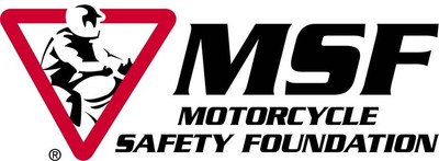 Motorcycle Safety Foundation (MSF) Logo (PRNewsfoto/Motorcycle Industry Council)