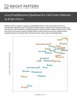 Gartner's Software Advice Names Bright Pattern FrontRunner for Call Center Software