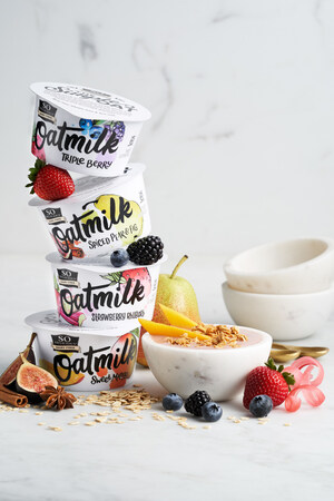So Delicious® Dairy Free Launches New Oatmilk Yogurt Alternatives, Expanding Line of Oatmilk Offerings