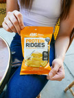 Crunch Cravings with New OPTIMUM NUTRITION Protein Ridges in Four Savory Flavors