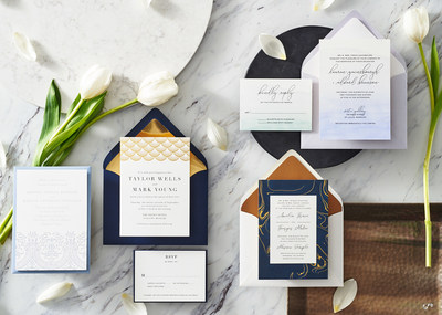Introducing Neil Lane by Paper Source exclusive wedding invitation collection.