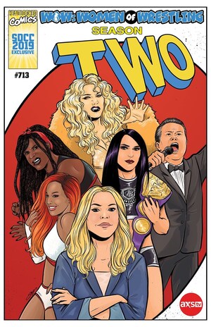 LA Lakers and WOW (Women of Wrestling) Owner Jeanie Buss Teams with Headlocked Comic to Bring WOW Superheroes to San Diego Comic Con