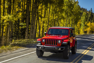2019 Jeep® Wrangler named Kelley Blue Book’s Most Awarded Car of 2019