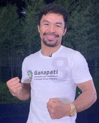 Ganapati is producing the official Manny Pacquiao slot game, with proceeds going to the Manny Pacquiao Foundation