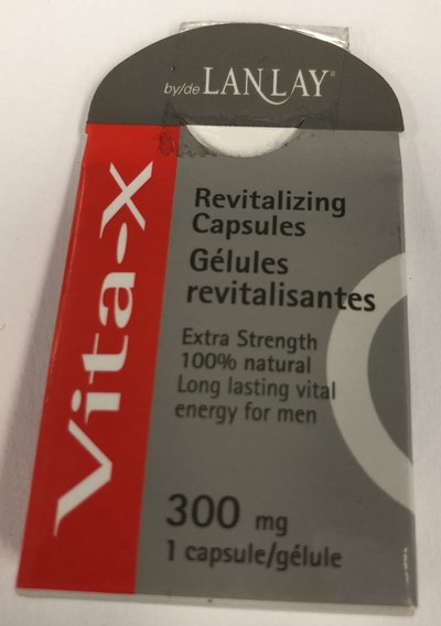 VITA-X Revitalizing Capsules (Groupe CNW/Santé Canada)