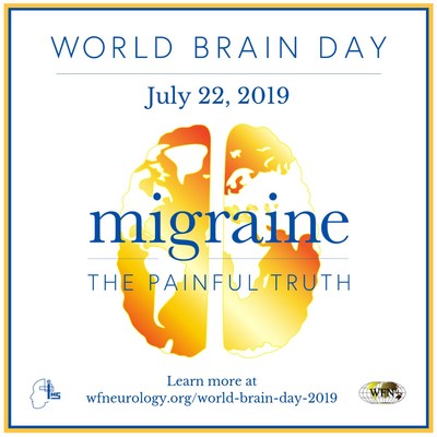 The goal of World Brain Day is to bring migraine out of the shadows to create a broader understanding of how severely migraine impacts those living with the disease, and how deeply it affects society worldwide. Join us on July 22 to share the painful truth about migraine. 