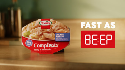 Hormel® Compleats® microwave meals: Fast as BE:EP