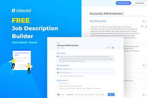 Jobsoid Releases a Free Job Description Builder for Hiring Teams