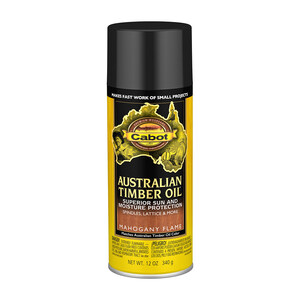Cabot's Australian Timber Oil Now Available in Aerosol - Protecting and Beautifying Outdoor Projects Faster Than Ever