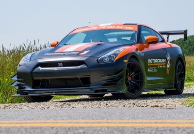 The MotorCrush Sweepstakes Grand Prize: a Modded Nissan GT-R valued at $70,000
