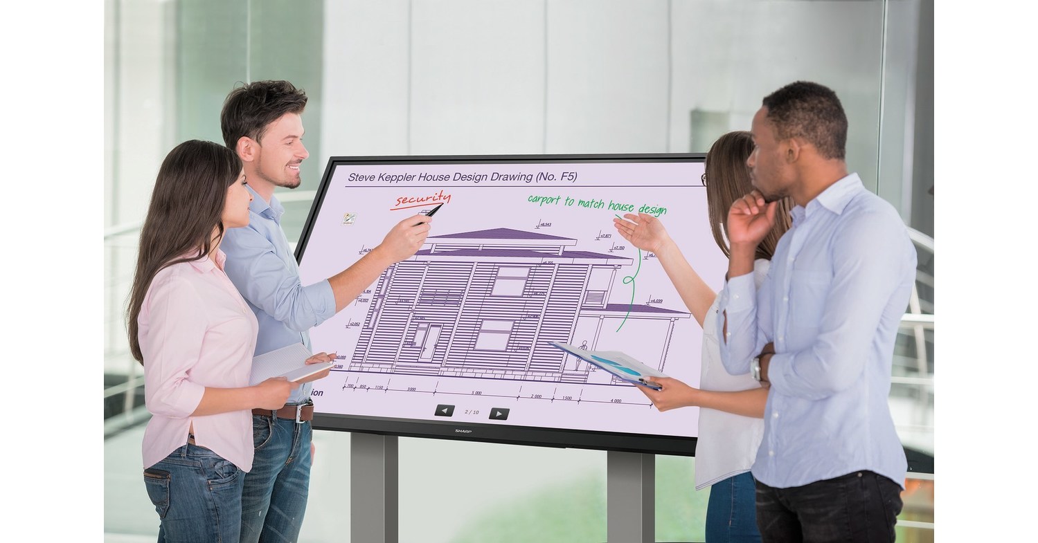 Sharp Launches Next Generation 4K Aquos Board® Interactive Display Systems