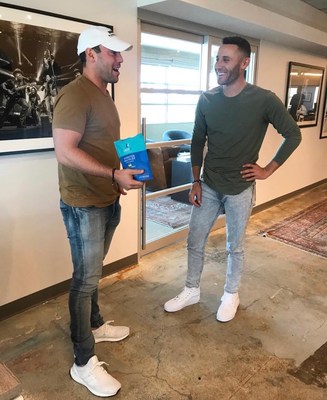 Round leaders, Brandin Cohen and Scooter Braun, game plan the future of Liquid I.V.