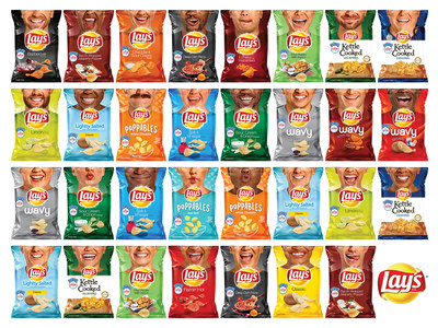 Lay's Unveils 60+ New Potato Chip Bags Starring 31 'Everyday Smilers' In Campaign To Donate $1 Million To Operation Smile