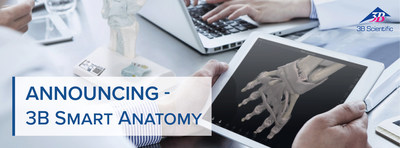 3B Smart Anatomy – the new generation of anatomical models just launched by 3B Scientific (PRNewsfoto/3B Scientific) 3B Smart Anatomy – the new generation of anatomical models just launched by 3B Scientific (PRNewsfoto/3B Scientific)