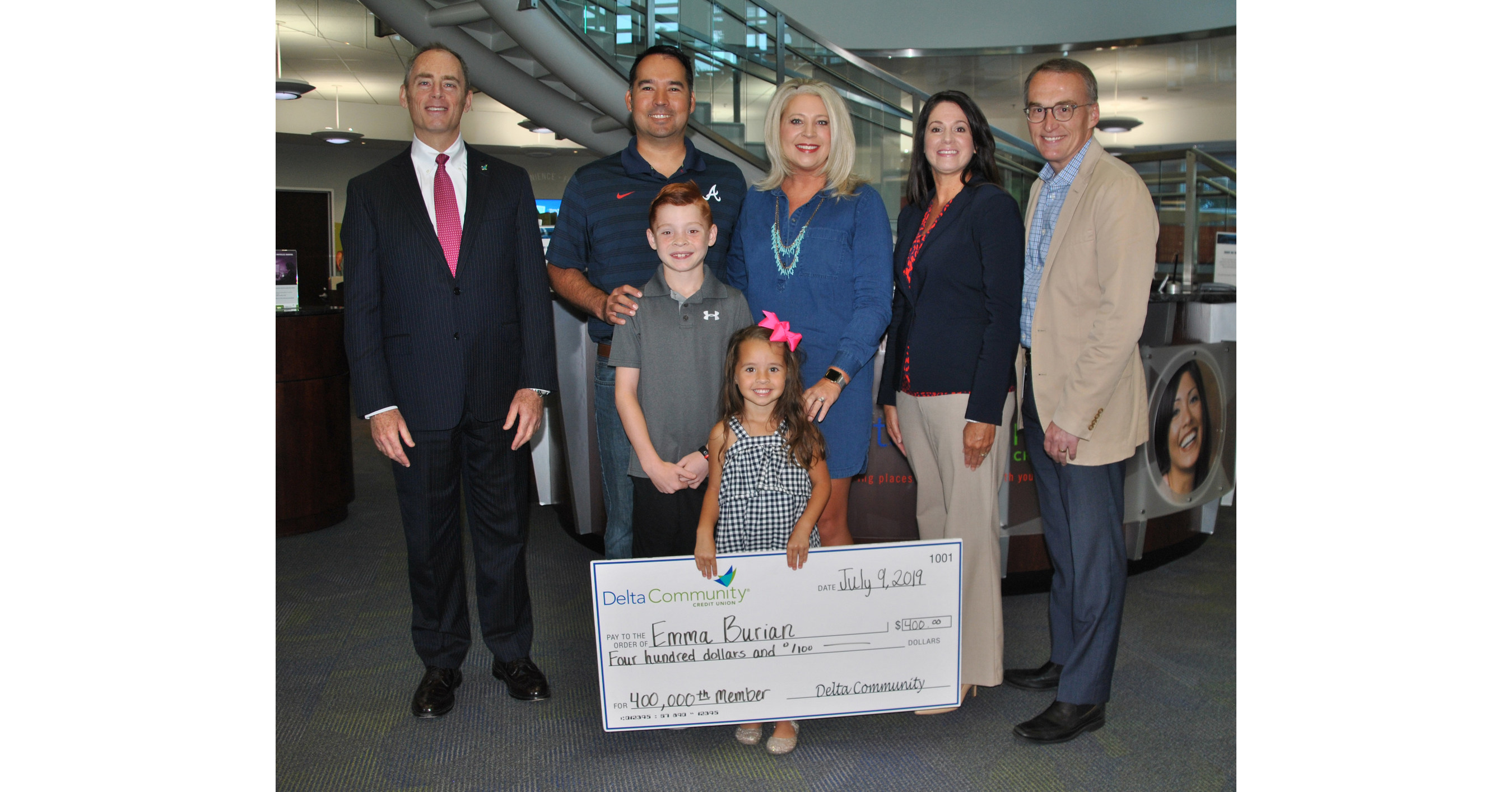 Delta Community Credit Union Membership Tops 400,000