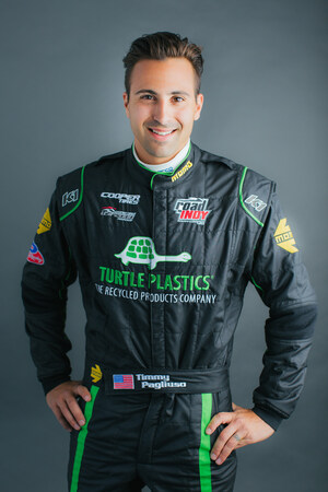 Turtle Plastics® Sponsors "Road to Indy presented by Cooper Tire" racer, Timmy Pagliuso at Honda Indy 200 at Mid-Ohio Race Course July 26-28