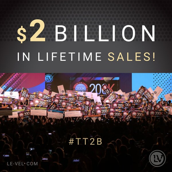 Le-Vel Surpasses $2 Billion in Sales