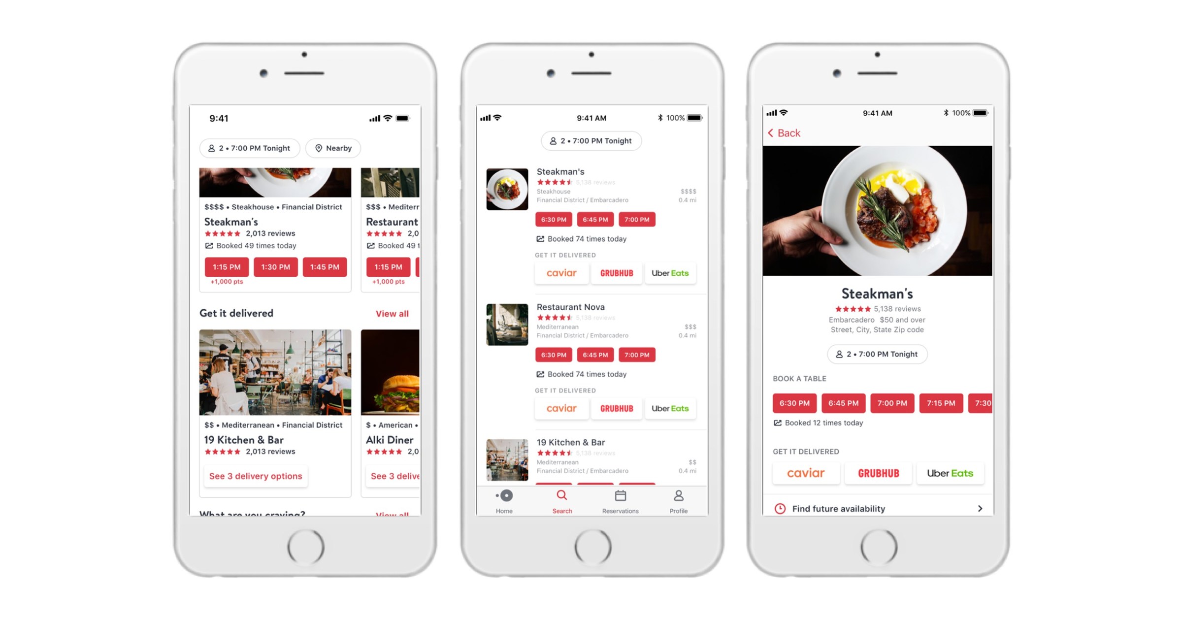 OpenTable now lets diners choose their seats at restaurants.