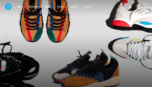 Clearweather sync's their entire sneaker collection and limited edition 'drops' with TheDrop.com, realizing DTC margins while reaching a broader youth consumer audience.