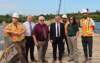 Trent-Severn Waterway National Historic Site - Dam 1 (CNW Group/Public Services and Procurement Canada)