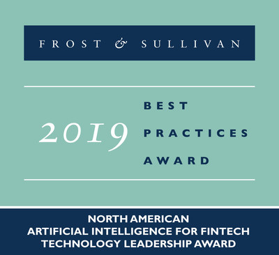 2019 North American Artificial Intelligence for FinTech Technology Leadership Award