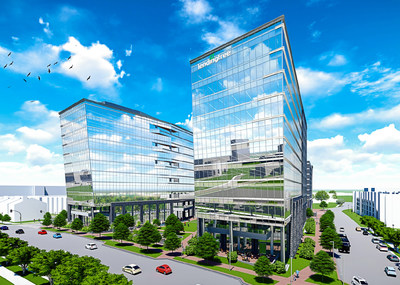 The project will include two 11-story office buildings, an expansive urban park with event space, restaurants, shopping and a 200-room boutique hotel. The project is located one block from the Carson light rail stop in South End and just two blocks from Uptown Charlotte. LendingTree – the nation’s largest online lending marketplace – will anchor the development, moving its headquarters into 175,000 square feet in the first office building, which is set to be complete in January 2021.