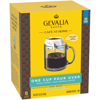 Gevalia Kaffe Costa Rica Dark Roast – One Cup Pour Over Coffee
