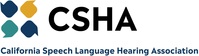 CSHA Logo (PRNewsfoto/California Speech-Language-Hear)