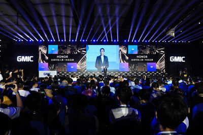 Mr. George Zhao delivering a keynote speech at GMIC 2019