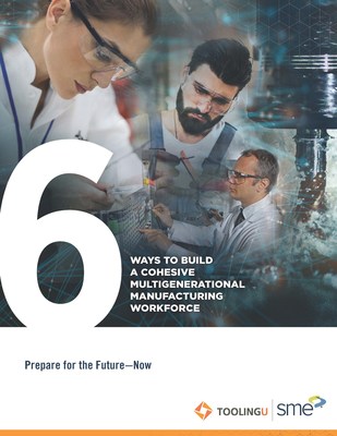 Tooling U-SME's new report, “6 Ways To Build A Cohesive Multigenerational Workforce: Prepare For The Future, Now” guides companies on building an effective workforce that includes the 'silent generation,' baby boomers, Generation X, millennials and Gen Z — all at once.