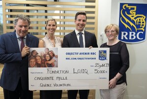 Philanthropie - RBC donne 50 000 $ à la Fondation LOJIQ pour permettre à 20 jeunes de passer à l'action avec Québec Volontaire