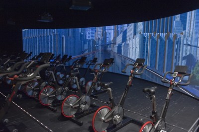 VillaSport Roseville is the ninth location nationwide among other fitness facilities offering Les Mills’ THE TRIP fully immersive cycling workout experience.