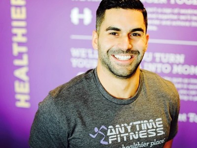 Andr DeS will open his first Anytime Fitness gym in Ossining, NY next month.