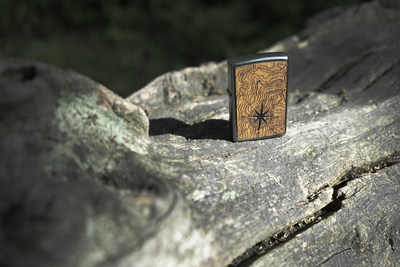 Compass from the Zippo Fight Fire with Fire collection, contributing to global reforestation efforts.