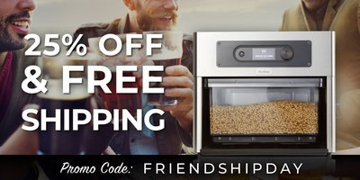 PicoBrew offers 25% off and free shipping on Z Series appliances for international customers in honor of World Friendship Day.